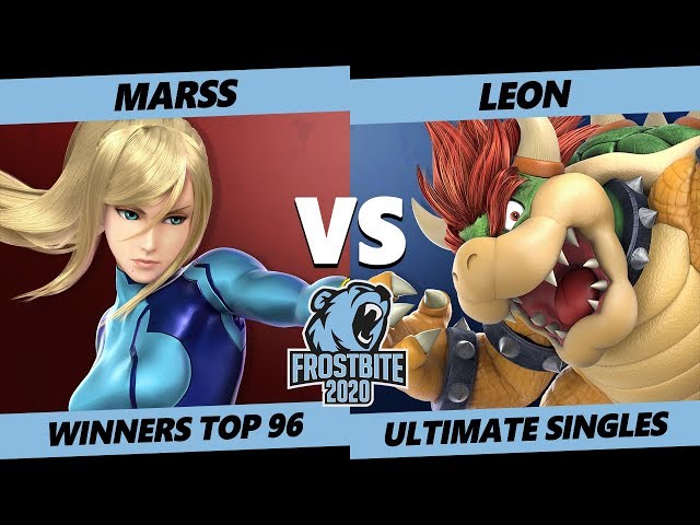 Frostbite 2020 SSBU Winners Top 96 - PG | Marss (ZSS) Vs. SSG | LeoN (Bowser) Ultimate Singles