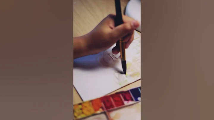 Send Help,i have so much commission to do 🥲 #commission #drawing #painting #artist #watercolor