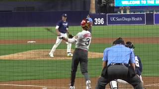 Seth Halvorsen (8-13-2017) at the Perfect Game All-American Classic (San Diego, CA).