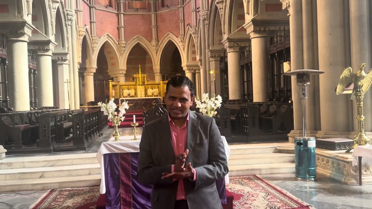 Interviewed with Shamim John. Church made in 1887, Lahore!! 