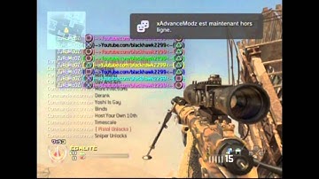 Top 5 Of The Cfg Menu For the January Month|Without Jailbreak|MW2 1.14|{ZM}