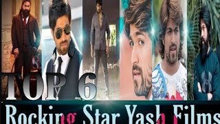 Top 6 Best Films of Rocking Star Yash with Imbd ratings / Best Yash kannada films