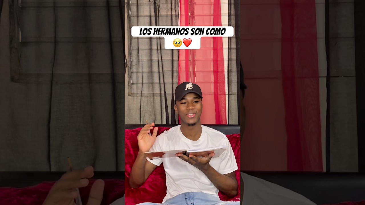 Los hermanos son como 🥹❤️