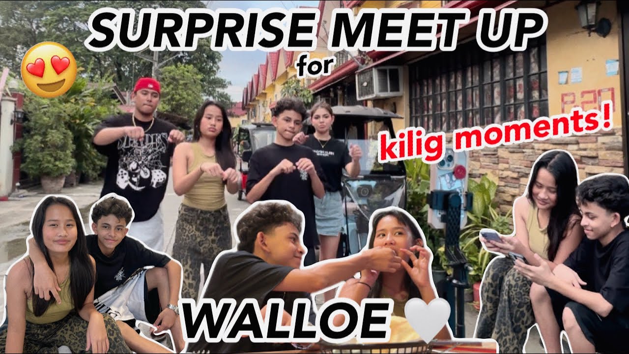 Surprise Meet-Up for Chloe & Wallad! (KILIG NANAMAN!) 