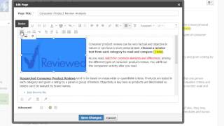 Schoology Page Tool