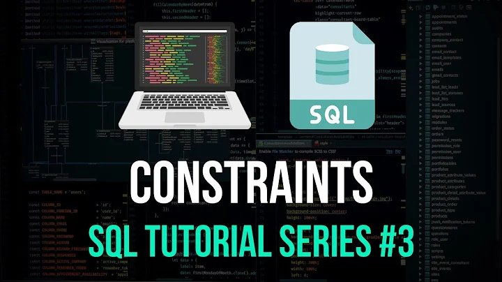 Constraints - SQL Tutorial Series #3