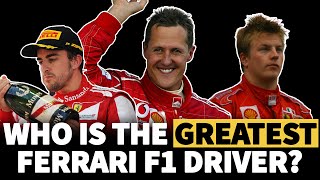Who Is The Greatest Ferrari F1 Driver? | Ferrari 1000 Feature | Crash.net