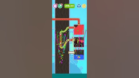 save the fish level 341  mobile game fishdom