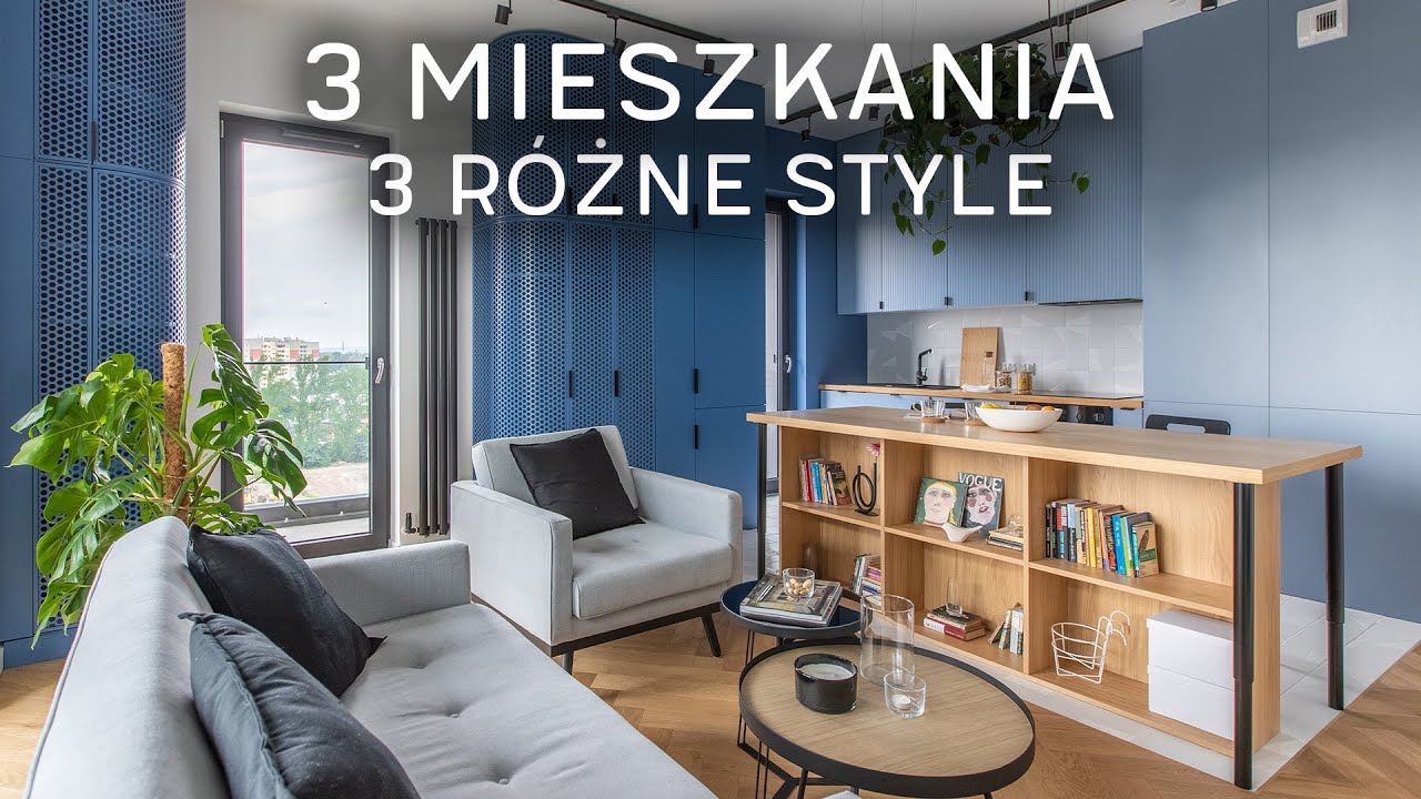 Trzy mieszkania, każde zaprojektowane przez inną pracownię projektową ...