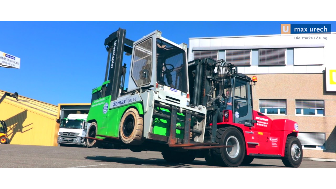 Max Urech AG - Mietstapler - rent a lift truck - 0840 40 10 10