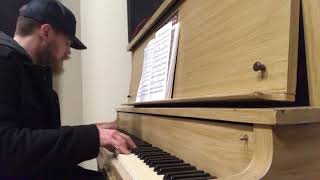 Video thumbnail of "Rockwell- Somebody's Watching Me Piano Cover"