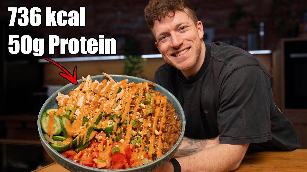 Die leckerste Feierabend Bowl | HIGH PROTEIN für Diät & Muskelaufbau 