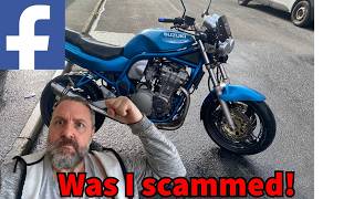 Facebook Marketplace. Was I Scammed? Suzuki Bandit 600 part 1