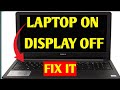 Fix it: Laptop ON but Display Black | Black Screen Problem | Laptop Starts but No Display #mithilesh
