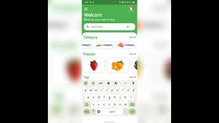 Shopping App Ui Designing In Flutter