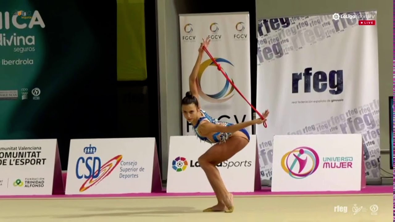 Sara Tatay, cuerda. Campeonato de España 2020