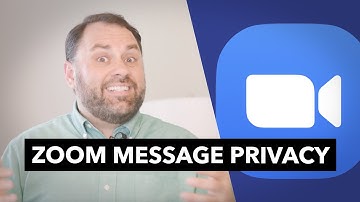Do private messages in Zoom meetings appear in the transcript?