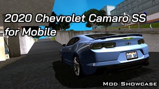 GTA SA Android: 2020 Chevrolet Camaro SS [Mod Showcase] screenshot 5