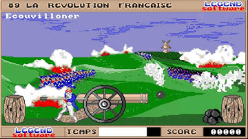 AMIGA 89 LA REVOLUTION FRANCAISE AMIGA OCS PLAYED 1989 adf