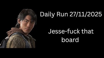 No return Daily run 27/11/2025 40th place 