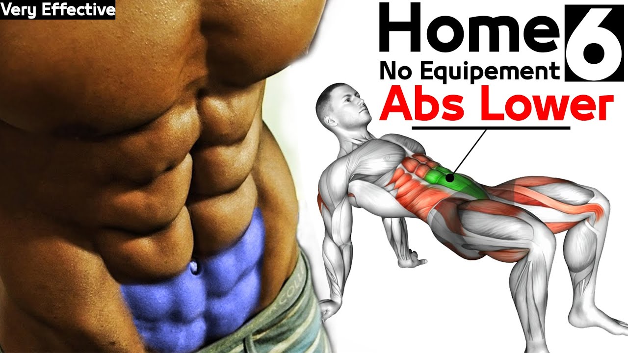 6 Lower abdos workout home Excersice