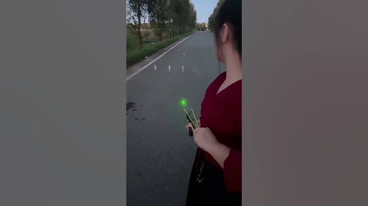 Precision Laser-Guided Telescopic Slingshot for Recreation & Training)▶️@MaviGadgets