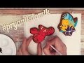 Имбирные пряники: Мастер- класс - Русалочка /Принцесса Ариэль/ The Little Mermaid Cookies