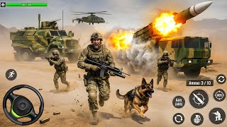 Army Truck Rescue Simulator 3D - US Military Cargo Truck Driving - Android GamePlay screenshot 5