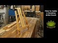 How to make a Desktop Artist Easel - Woodworking Project
