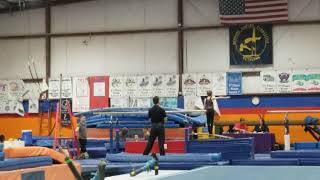 Nathan, Boys Level 4 gymnastics,  Parallel Bars Routine,  12/8/19