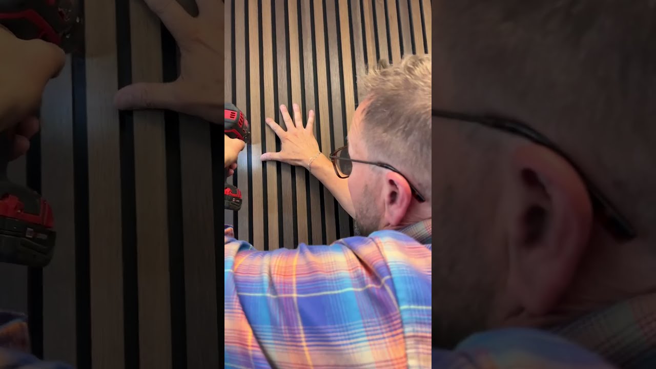 How To Install Wood Slat Panels In Seconds PANELUX Canada