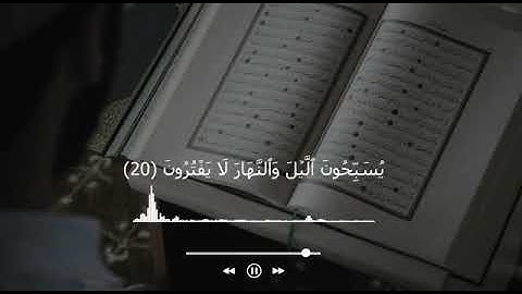 ما تيسر من سورة الأنبياء // محمد إبراهيم الباسل