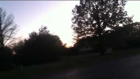 Hobby zone Champ evening takeoff and flight