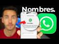Así funcionan los NOMBRES de USUARIO en WhatsApp... ¡Esto cambia para siempre!
