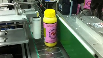 Vertical Wrap Around Labelling Machine 2 | Bottle Labelling Machine | Solo Labeller Technology