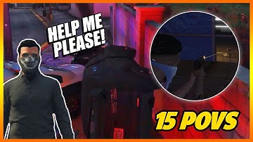 Chang Gang Let Pigeon Drive a Meth Run (multiple pov) | Nopixel GTA RP