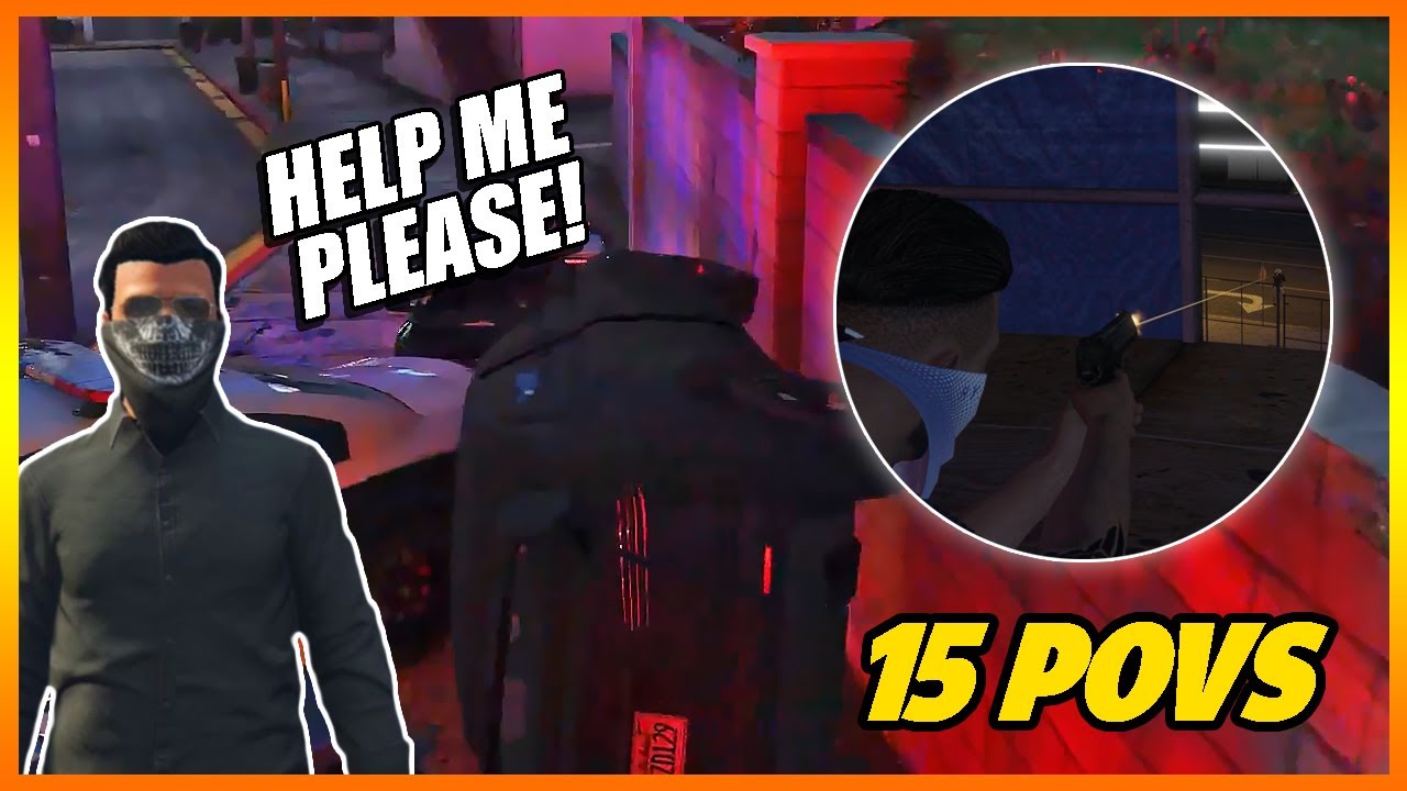 Chang Gang Let Pigeon Drive a Meth Run (multiple pov) | Nopixel GTA RP