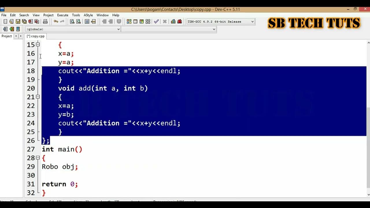 Function Overloading in C++ | C++ Practicals | C++ Programming - YouTube
