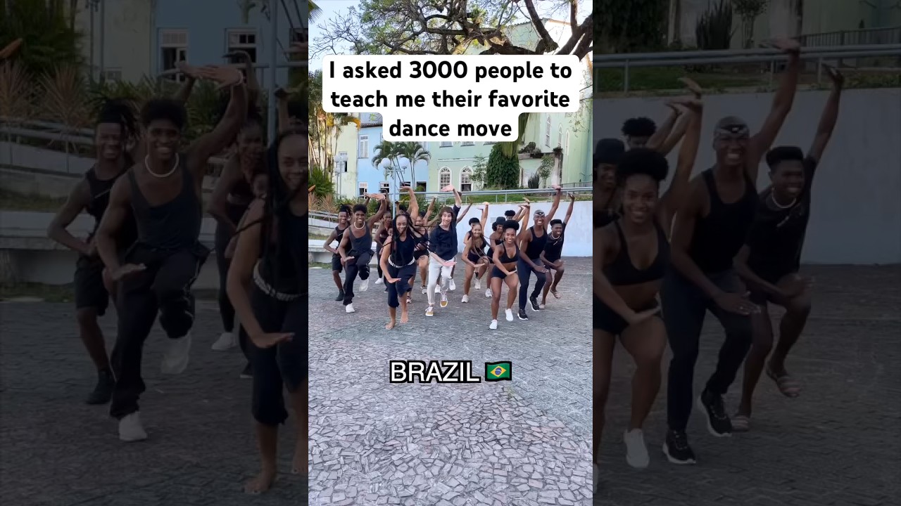 I asked 3000 people to teach me their favorite dance move