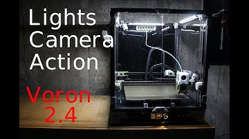 Lights! Camera! Action! - Create LED strip lighting & webcam mount for your Voron or any 3D printer
