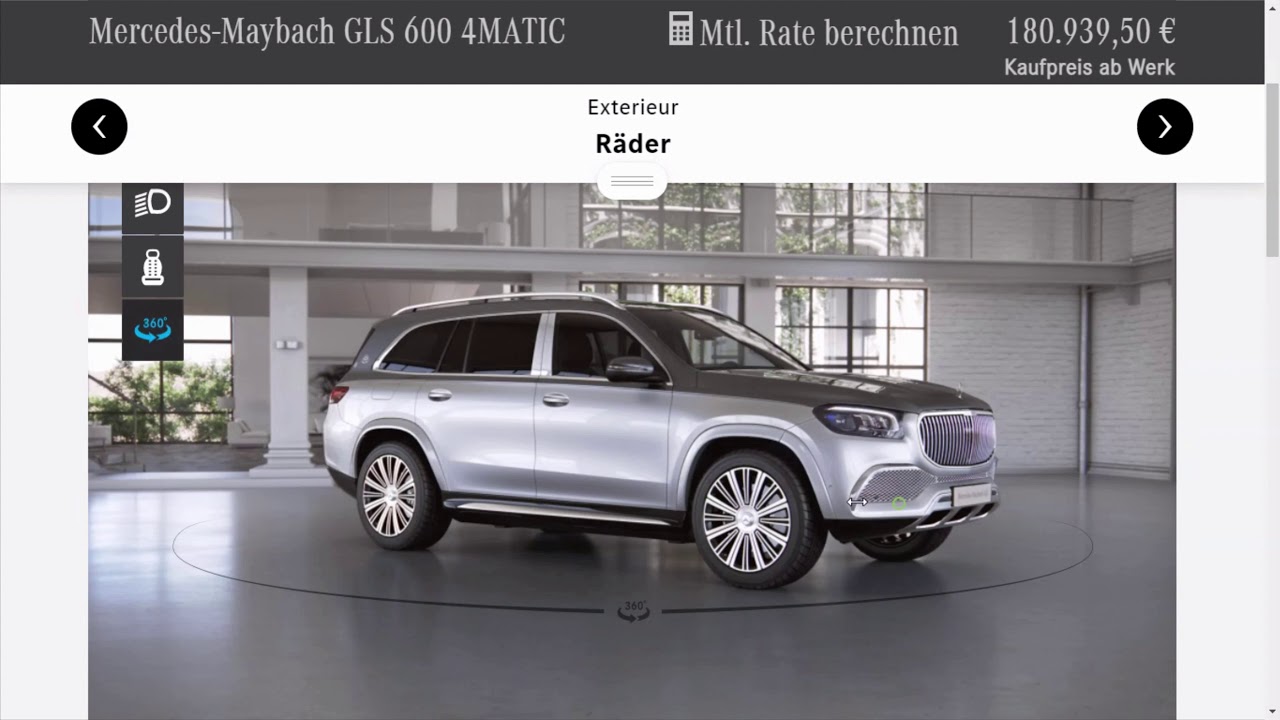 2020 Mercedes-Maybach GLS 600 4MATIC | Car Configurator - YouTube