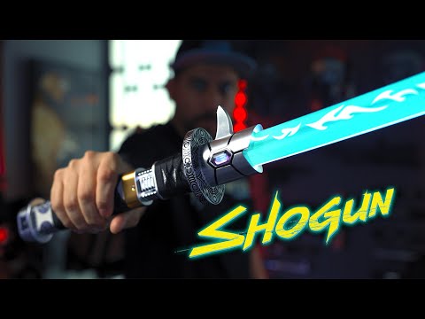 This Plasma Katana Looks Straight Out of a Cyberpunk Anime! The Shogun by Nsabers