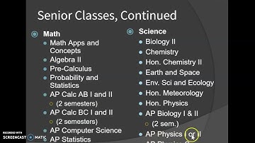 Junior Scheduling Video (class of 2023)