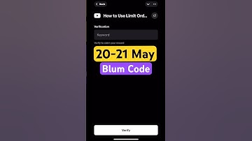 How to Use Limit Orders Blum Code Today | Blum Code Today How to Use Limit Orders | #blum #code