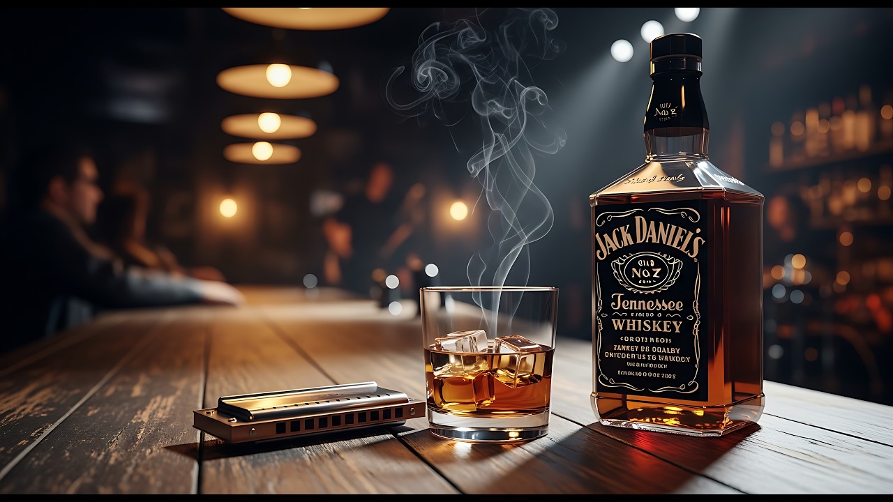 Chicago Style Harmonica Blues – Dark Slow Blues at Midnight