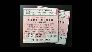 Gary Numan  -  Sheffield Leadmill   23 09 91