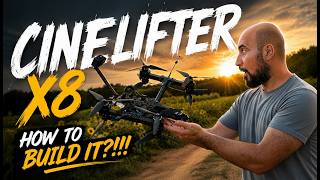 I Built the CINELIFTER X8 — The Most Powerful Cinematic FPV Drone I've Ever Made!#cinematic