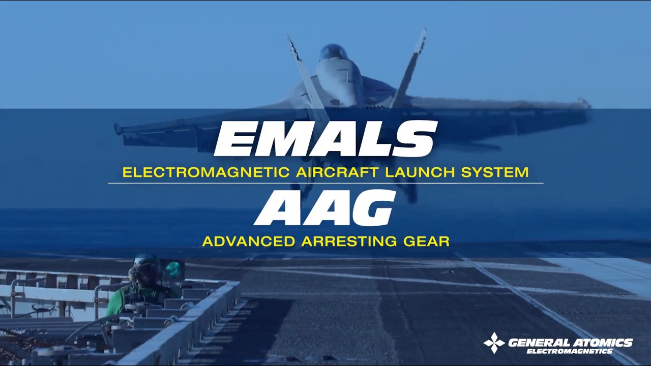 Aircraft Launch and Recovery Systems: EMALS & AAG - YouTube