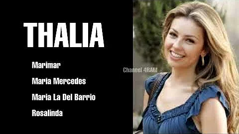 THALIA, The Very Best Of : Marimar - Maria Mercedes - Maria La Del Barrio - Rosalinda