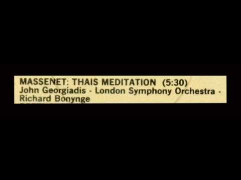 Massenet / John Georgiadis, 1960 - Méditation de Thaïs